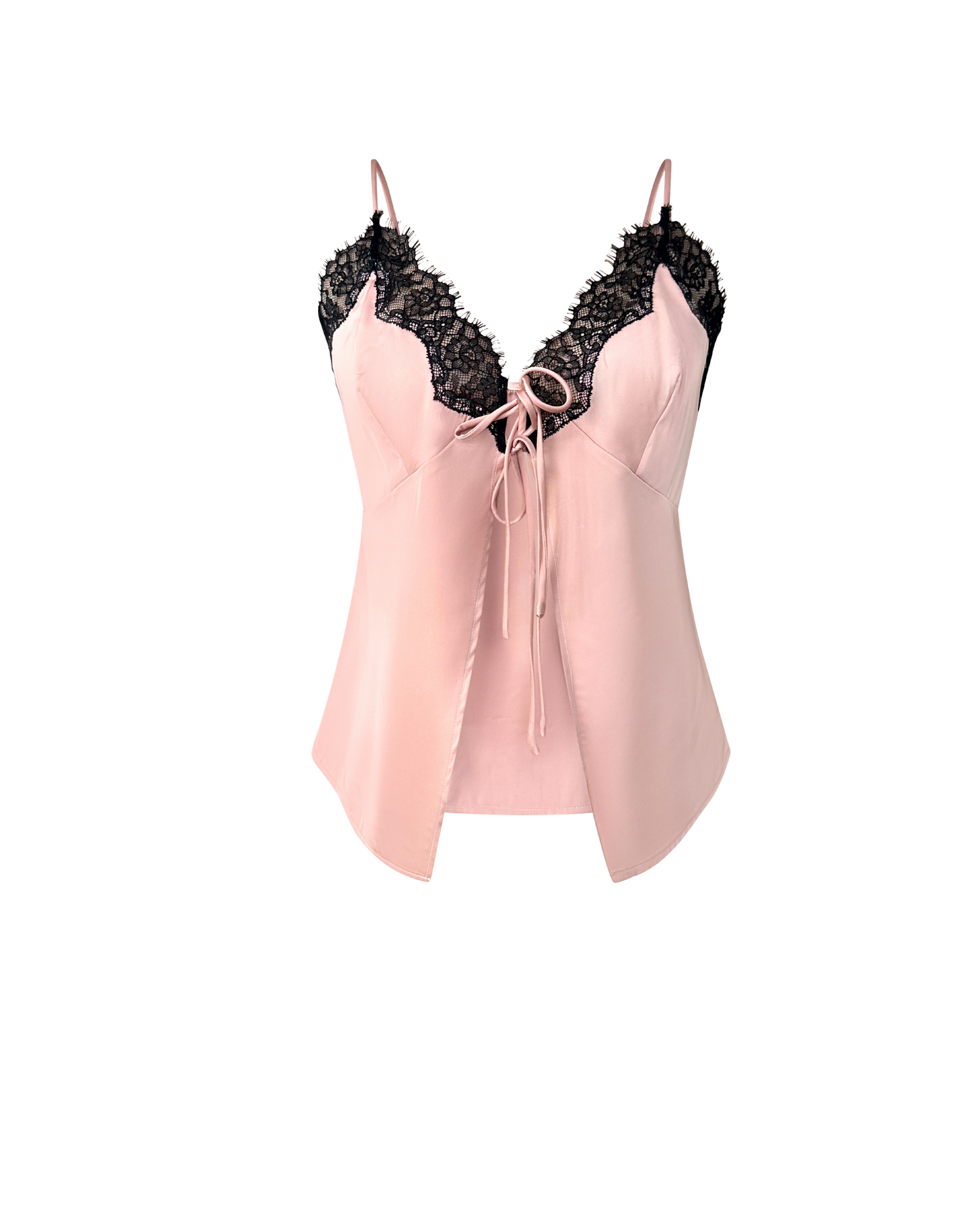 Pajama shorts set "Romance", Blush