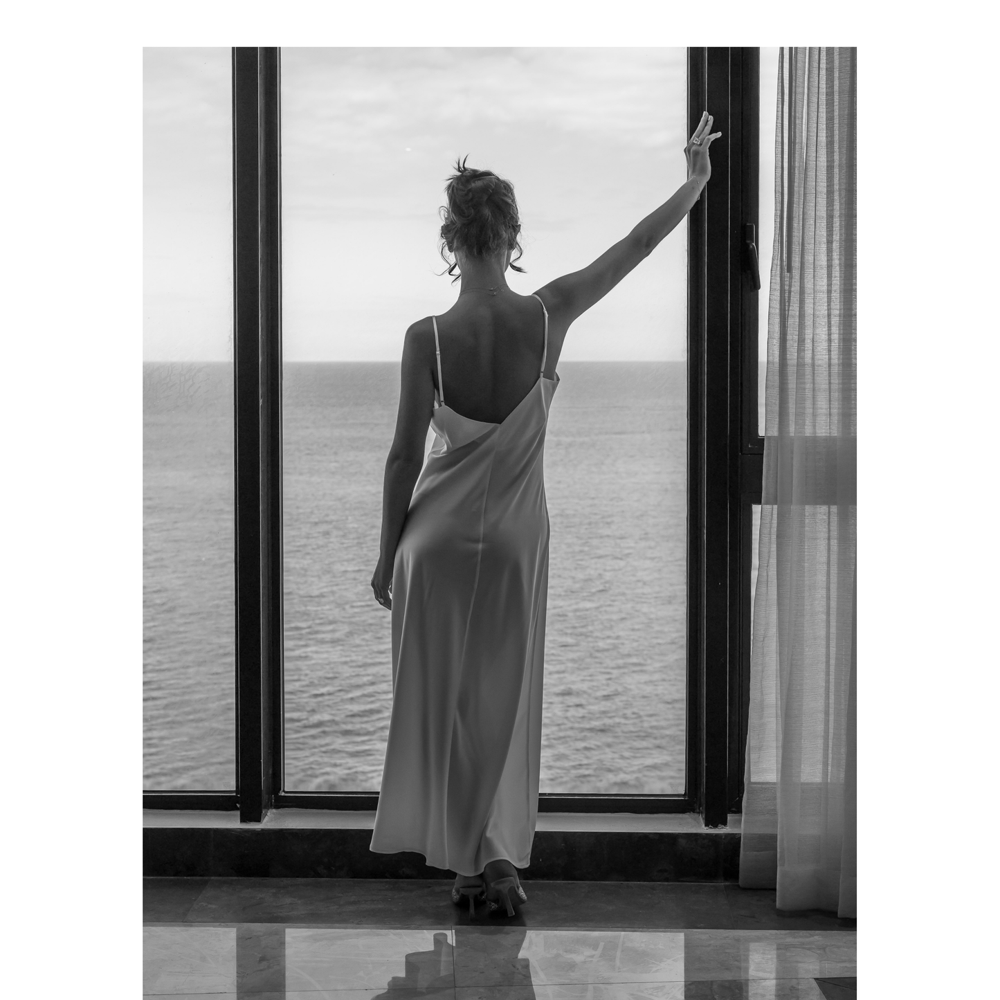 Slip-On Dress Afrodita, White