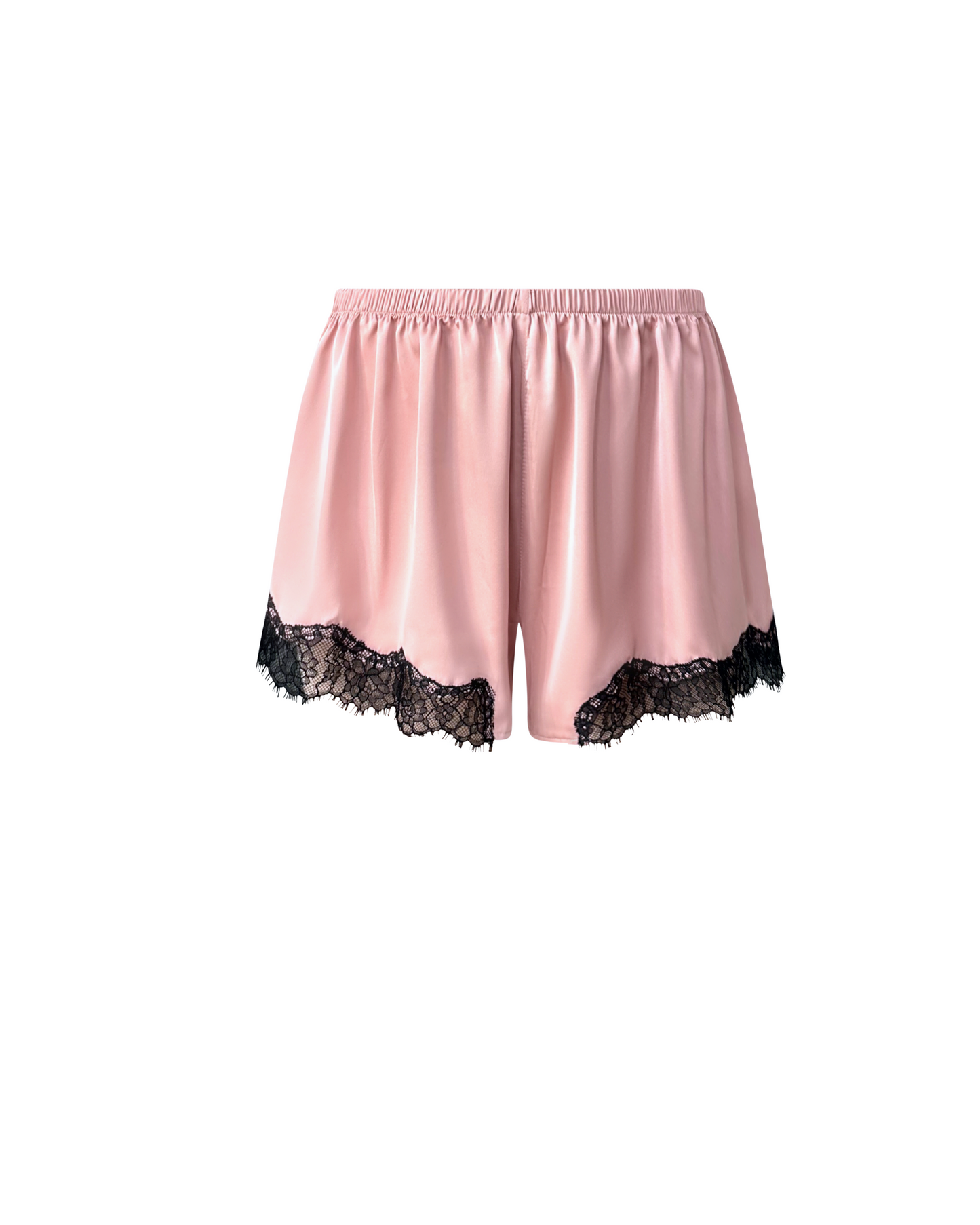 Pajama shorts set "Romance", Blush