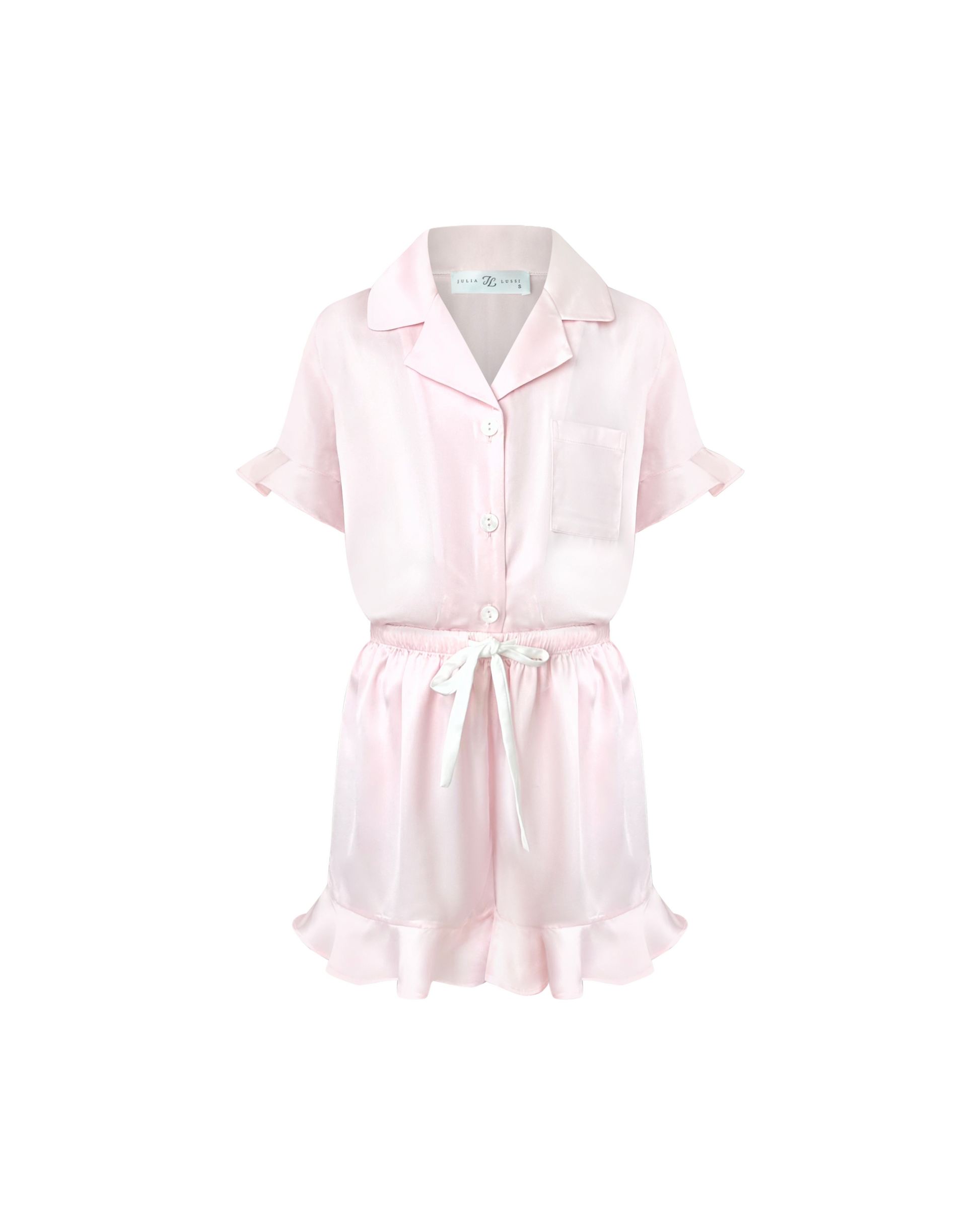 Mini Pink Marshmallow Pajama Set, for Girl 12-14 Y.O. Mini Pink Marshmallow Pajama Set, for Girl 12-14 Y.O.