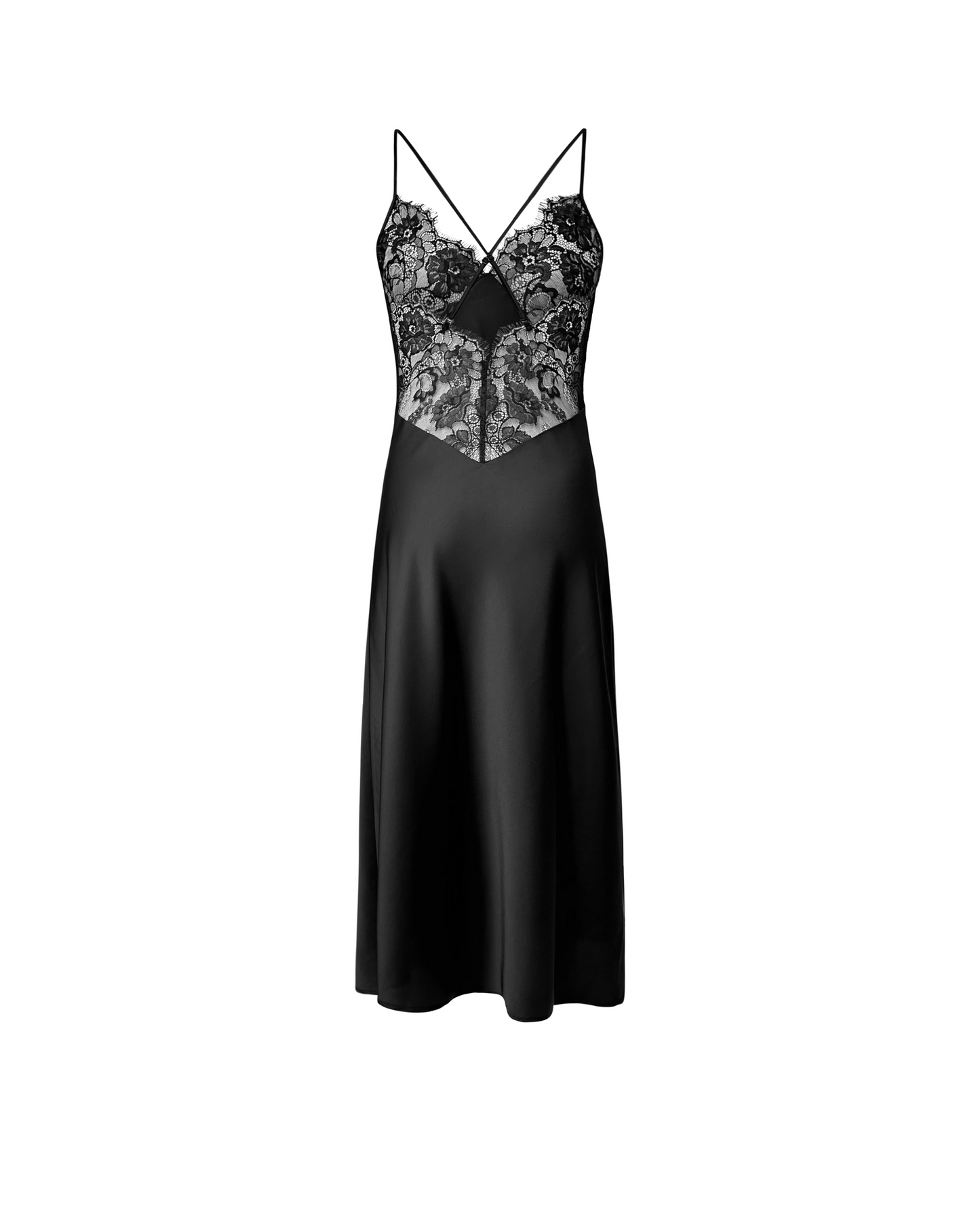 Lace Slip On Night Dress