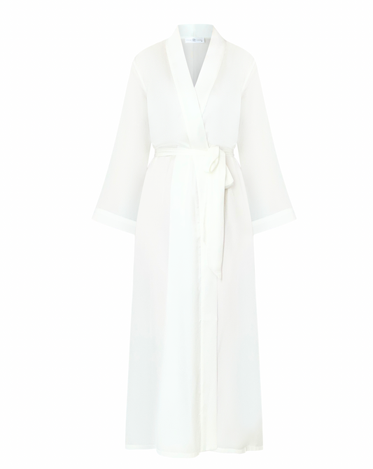 Classic Long Kimono, Off White Color