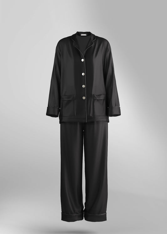 Pajama Set with Pants Dream, Black 